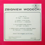 Zbigniew Wodecki Maxi singiel: N-0691